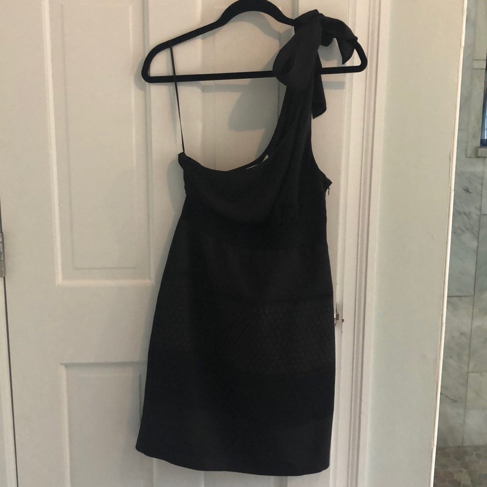 Black cocktail dress